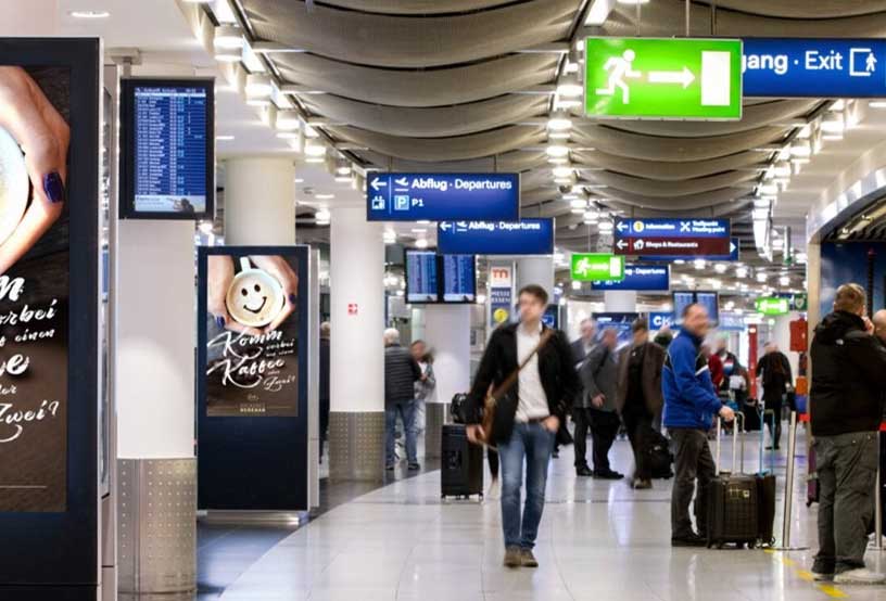 Ströer Presents Its 2023 DOOH Portfolio For Düsseldorf Airport