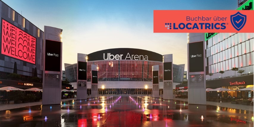 Uber Arena Locatrics Dooh Mediatower Klein